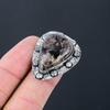 Mothers Day Sale 925 Silver Charoite Stone Statement Wife Ring Jewelry Size 6.5