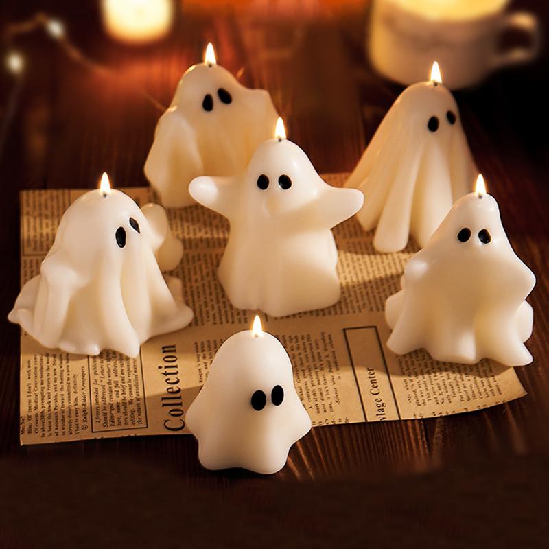 Halloween Aromatherapy Halloween Decorations Room Fragrance Festive Atmosphere Smokeless Candles Gift 1PC
