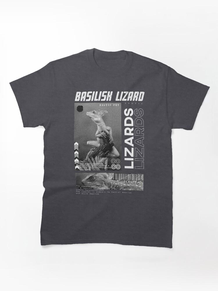 Basilisk Green Basilisk Modern Streetwear Reptile Keeper Classic Unisex T-Shirt