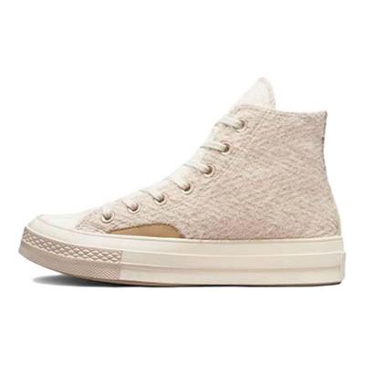 Chuck Anni '70 Comode Utility Trendy Versatili Traspiranti Leggere Scarpe di Tela Alte Sneakers Unisex Beige A01338C