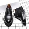 Zapatos de vestir para hombre, zapatos de hombre, zapatos de boda de cuero de marca de lujo, zapatos formales Oxfords para hombre