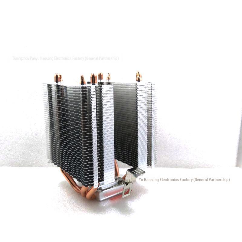 Dissipatore per CPU a tubo di rame ultra-silenzioso per pin 1366, AMD 1700, X79 e 2011
