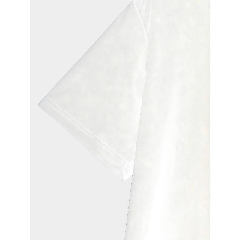 European Sizes A Stylish Short-Sleeved Shirt for Men Featuring a Distinctive Graphic Design, Ideal for Summer Events And Laid-Back Get-Togethers