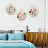 Embroidery Kit For  Beginners Cross  Stitch Diy Stamped Embroidery with Floral Pattern Embroidery