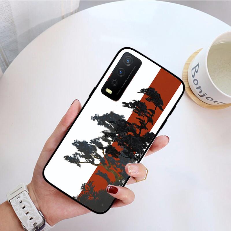 

Чехол для телефона в японском самурайском стиле для VIVO Y31 Y21 Y70 Y21S Y20 Y72 1907 Y12 Y11S Y53S Y33S Y55 Y76 Y51 Y15S Y01 Funda VIVO Y01