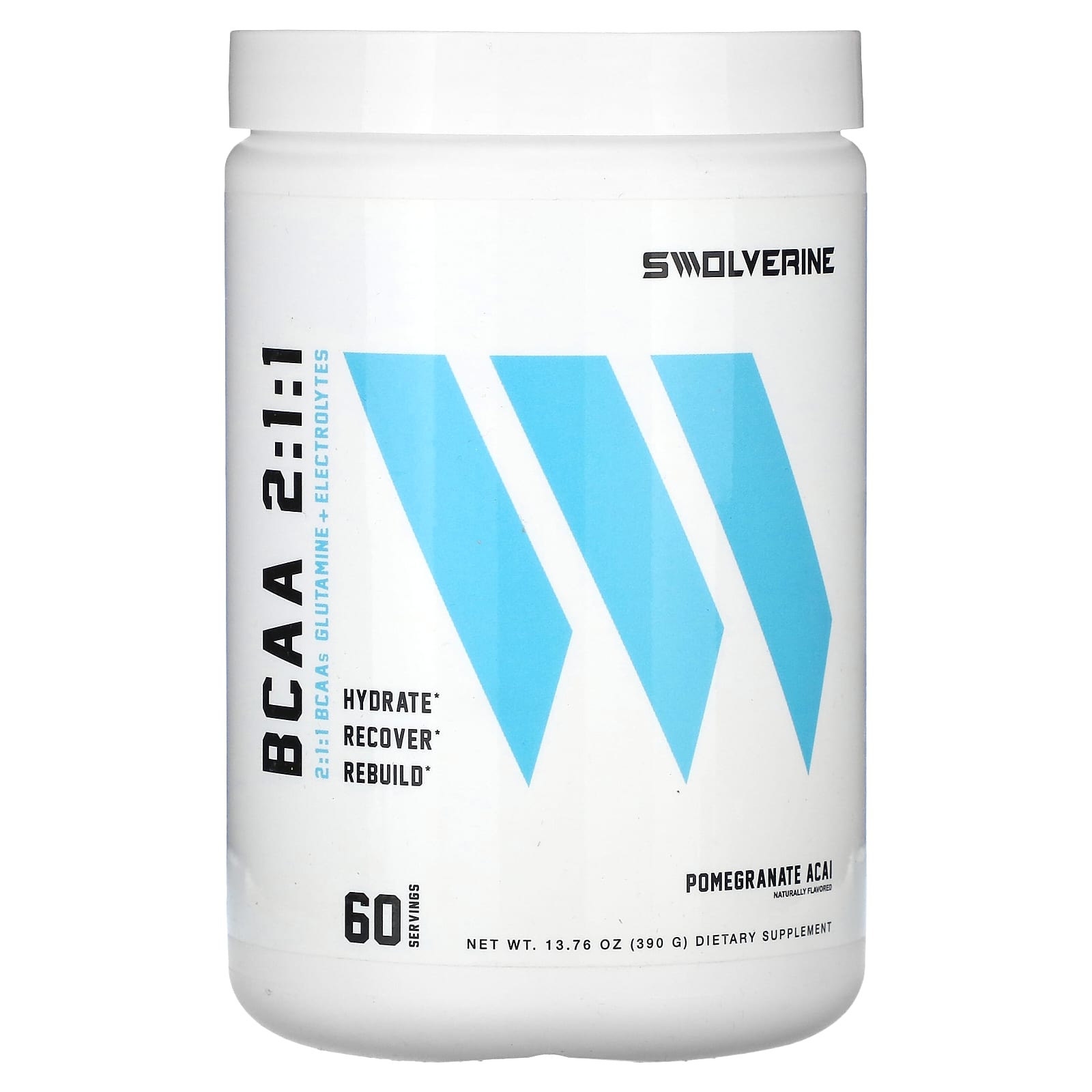 

Bcaa 2:1:1, Pomegranate Acai, 390G(13.76Oz)