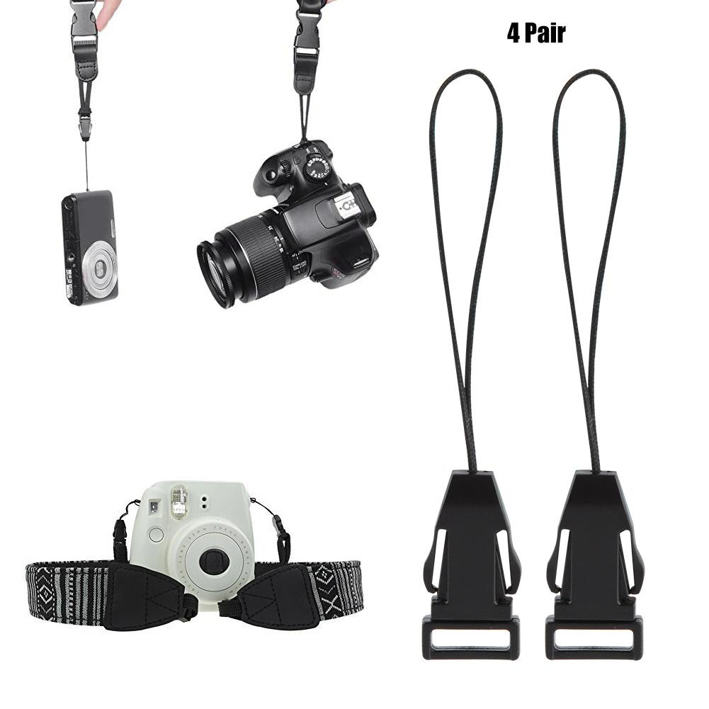 4 Pair High Quality Quick Release Buckle Kit for Camera Shoulder Neck Strap