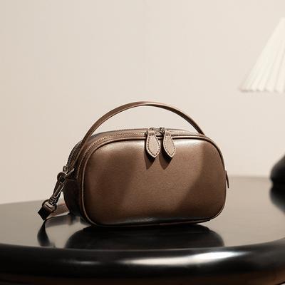 Ledertasche Damen 2025 Frühling und Sommer neue Kameratasche Mode vielseitige Umhängetasche tragbare lässige Damen Schultertasche