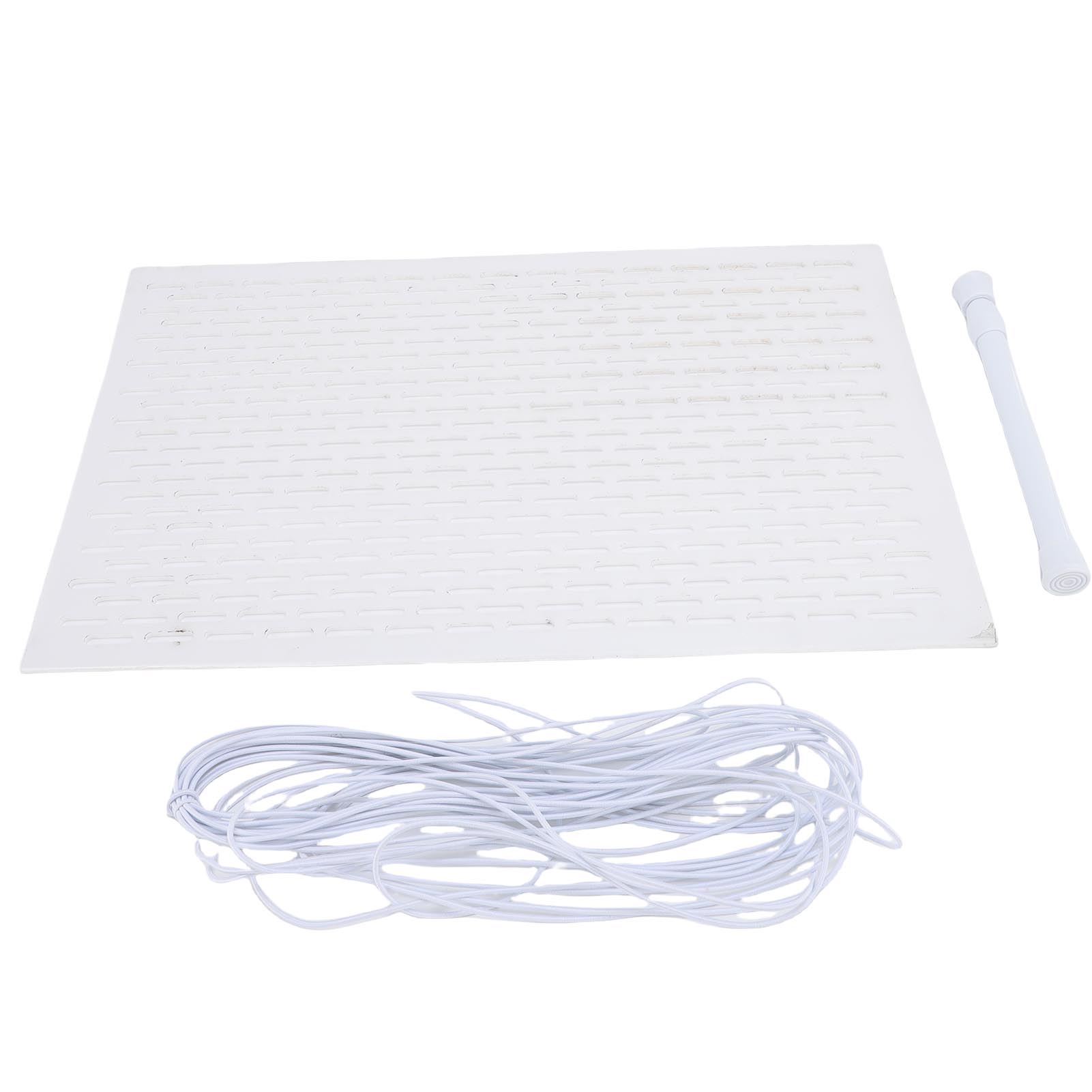 

Skimmer Guard Kit PP Pool Leaf Skimmer Net with 10m Rope Telescopic Rod Prevent Blockage Easy Assembly
