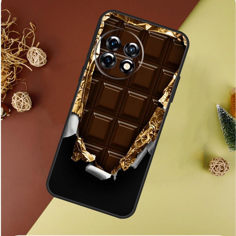 Chocolate Bar For OnePlus Nord 4 CE 3 2 Lite N20 N30 9 10 Pro 8T 9RT 10T 10R 13R 12R 11 12 13 Phone Case