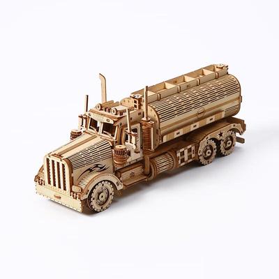 3D Wooden Tanker Truck Puzzle