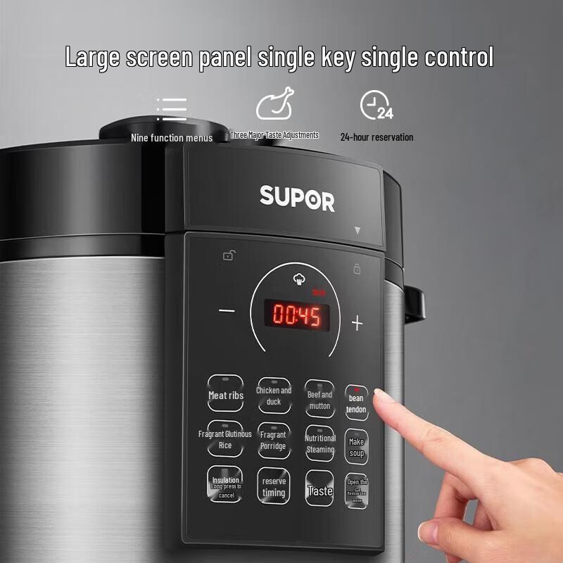 SUPOR 6L Multifunkční elektrický tlakový hrnec