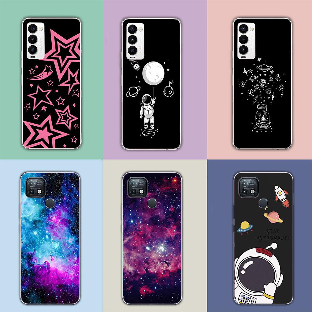 Moon Astronaut Stars Sky Universe Galaxy for Motorola Moto Edge 40 Pro 30 neo 20 Fusion Ultra G200 E22 E40 E30 E22I Phone Case