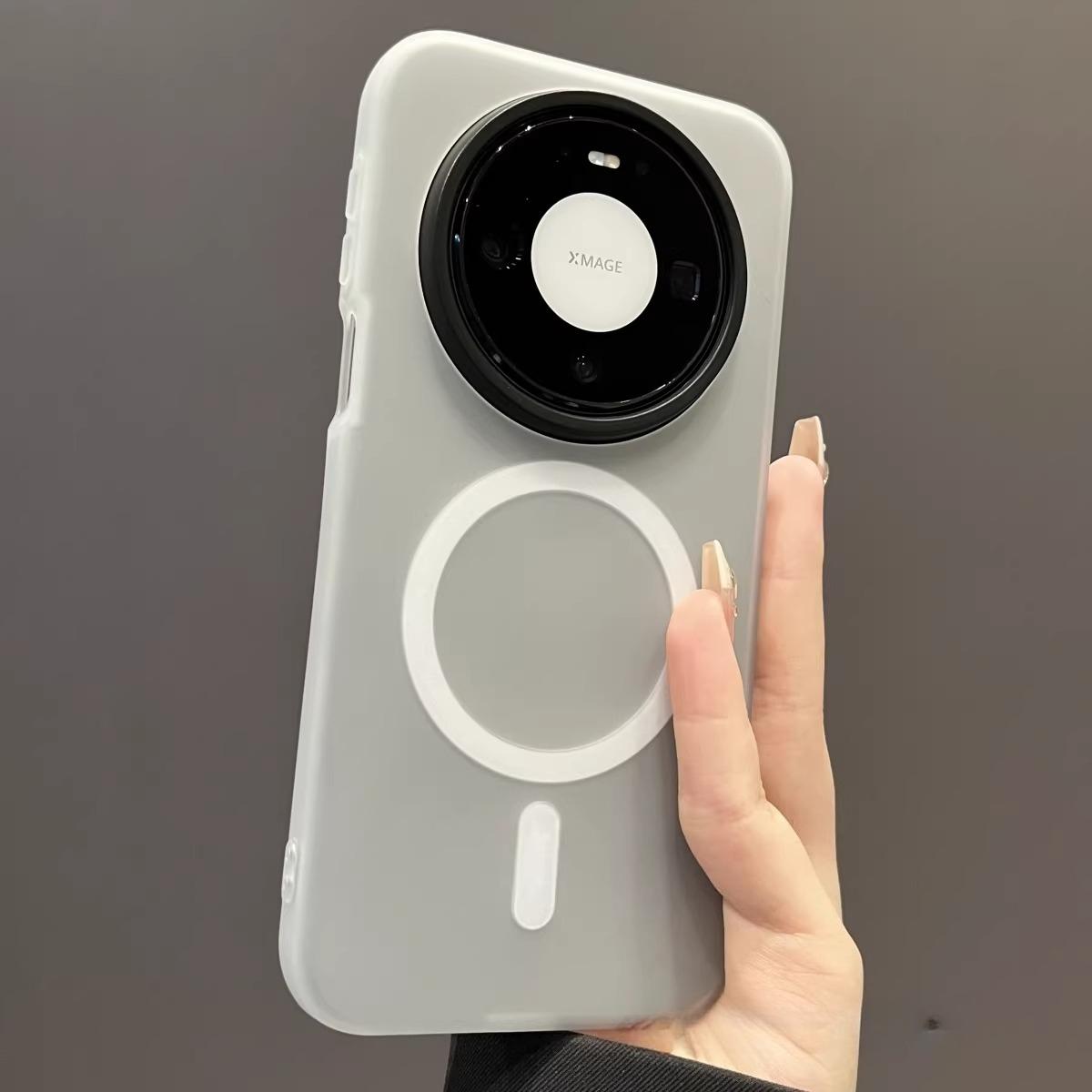 Чехол для Huawei Mate 80 Pro Матовый высококачественный Магнитный Ударопрочный Защитный Чехол для телефона Для Huawei Mate80 Pro Премиальный Корпус Бампер Huawei Mate 80 Pro чёрный