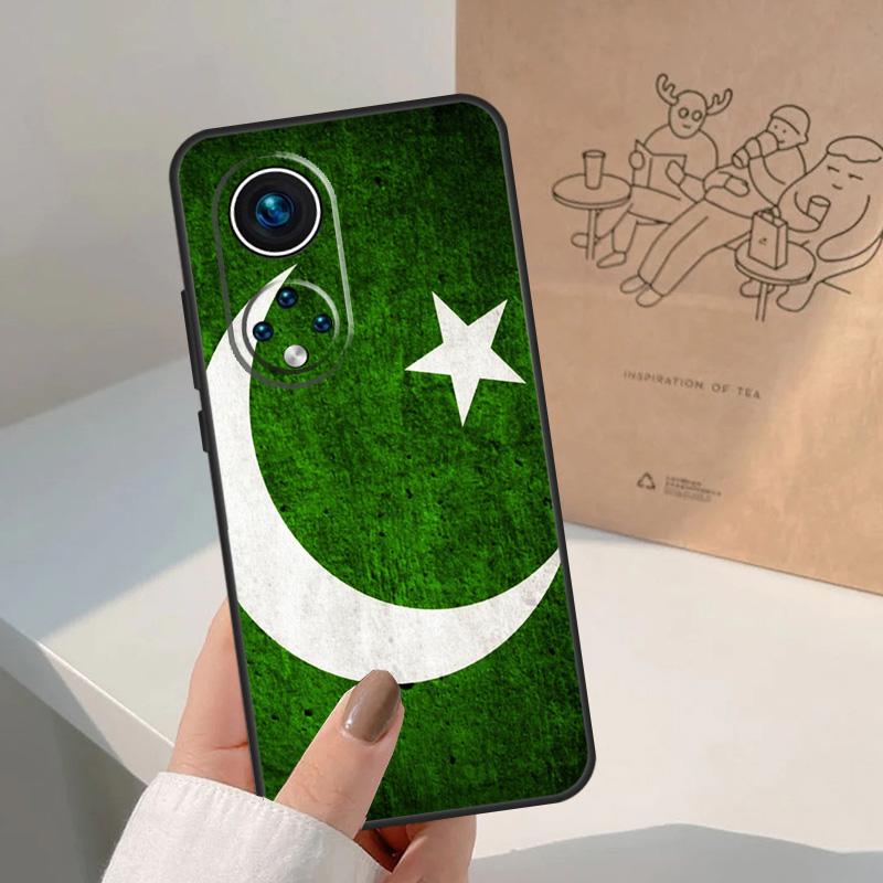 Pakistan Flag Banner For Honor Magic 8 Pro 5 6 7 Lite Case For Honor Win RT 200 400 50 70 90 X8b X9a X9b X9c X9d