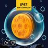 LED Side Marker Light 9LED Truck Position Lamp 12V 24V