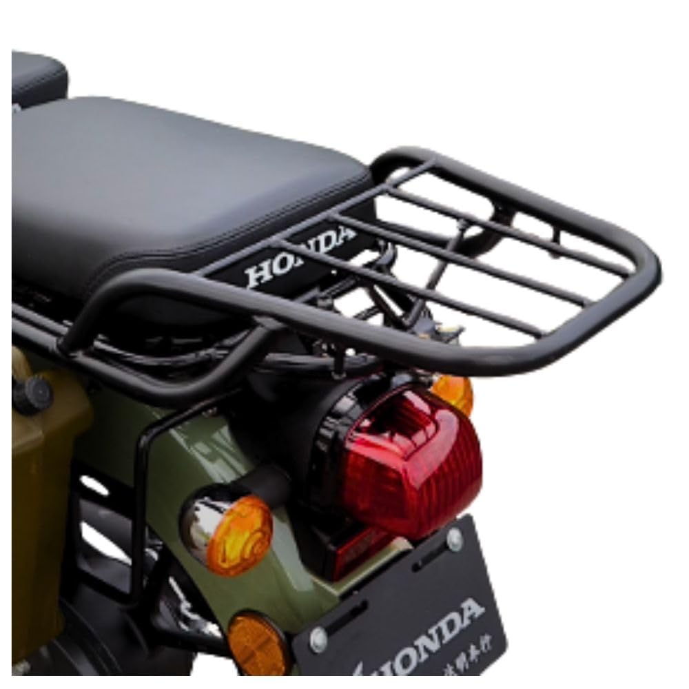 Rear Carrier for Honda Super Cub and Cross Compatible with Honda JA60 and JA44 Carrier Top Includes Cargo Hooks Cub, Up-Flat Cases, (Aftermarket Part)