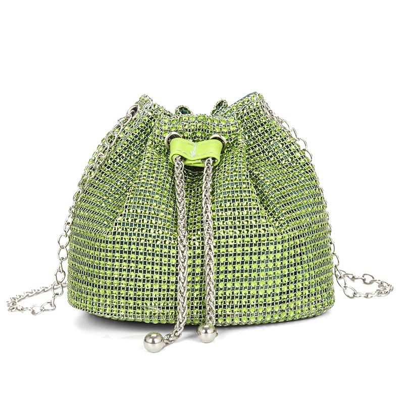 Luxury  Bucket Bag  Chain Shoulder Crossbody Bag For Women Personality Versatile Temperament Shoulder Bag