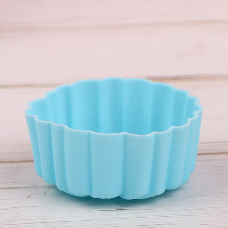 6ks 5cm slunečnicová forma na pudink Forma na muffiny, silikonové formy Příslušenství