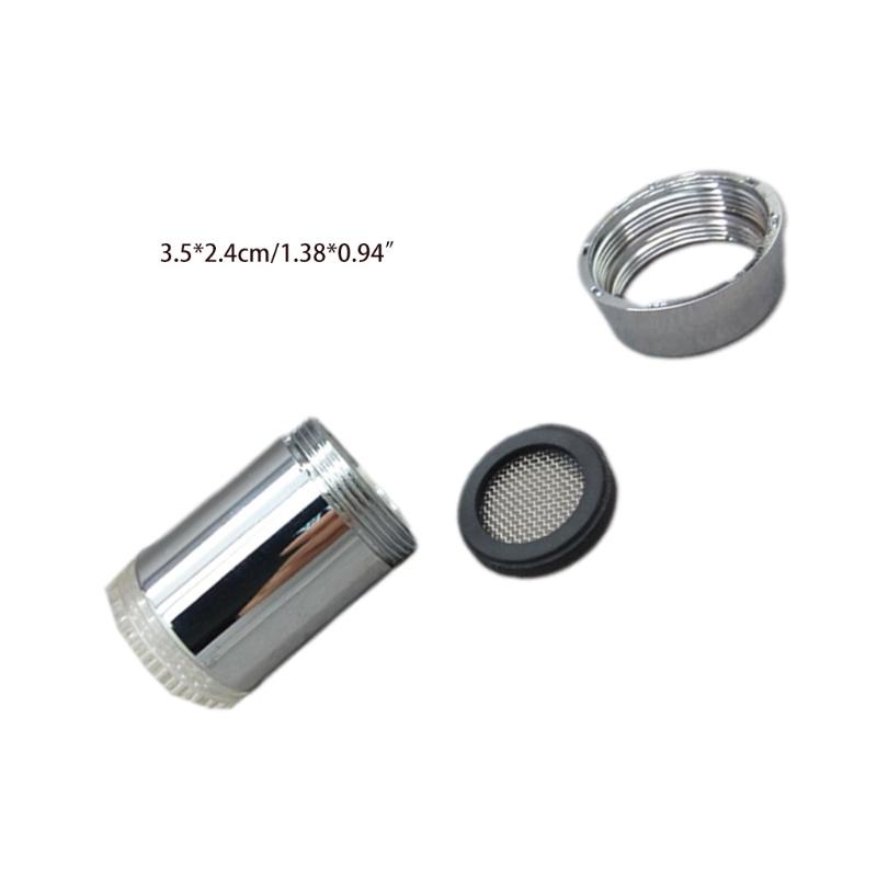 3-Farben-LED-Licht Temperatursensor Wasserhahn Farbwechselnder Wasserhahn mit Konverter Küche und Badezimmer