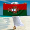 Portugal flag Fashion Beach Towel: Ideal for Summer Adventures Soft, absorbent and quick drying suitable for swimming and bathing