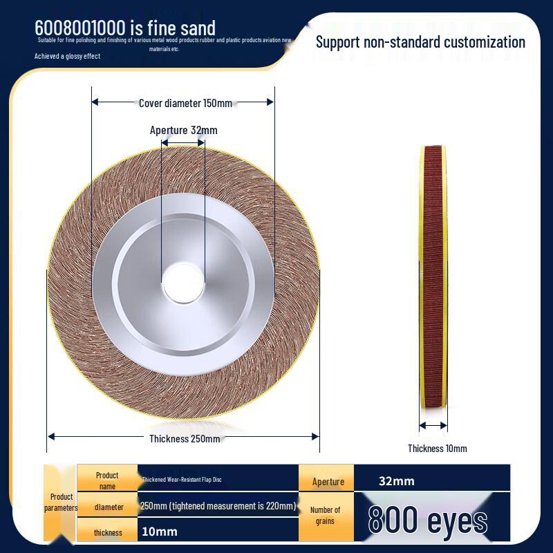 

Jun Ding Ying Stainless Steel Polishing Flap Wheel
