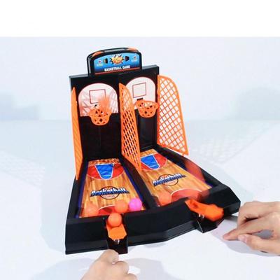 Basketball Toy Shooting Game Desktop Table Reduce Stress Set Sports Toy for Adults Kids