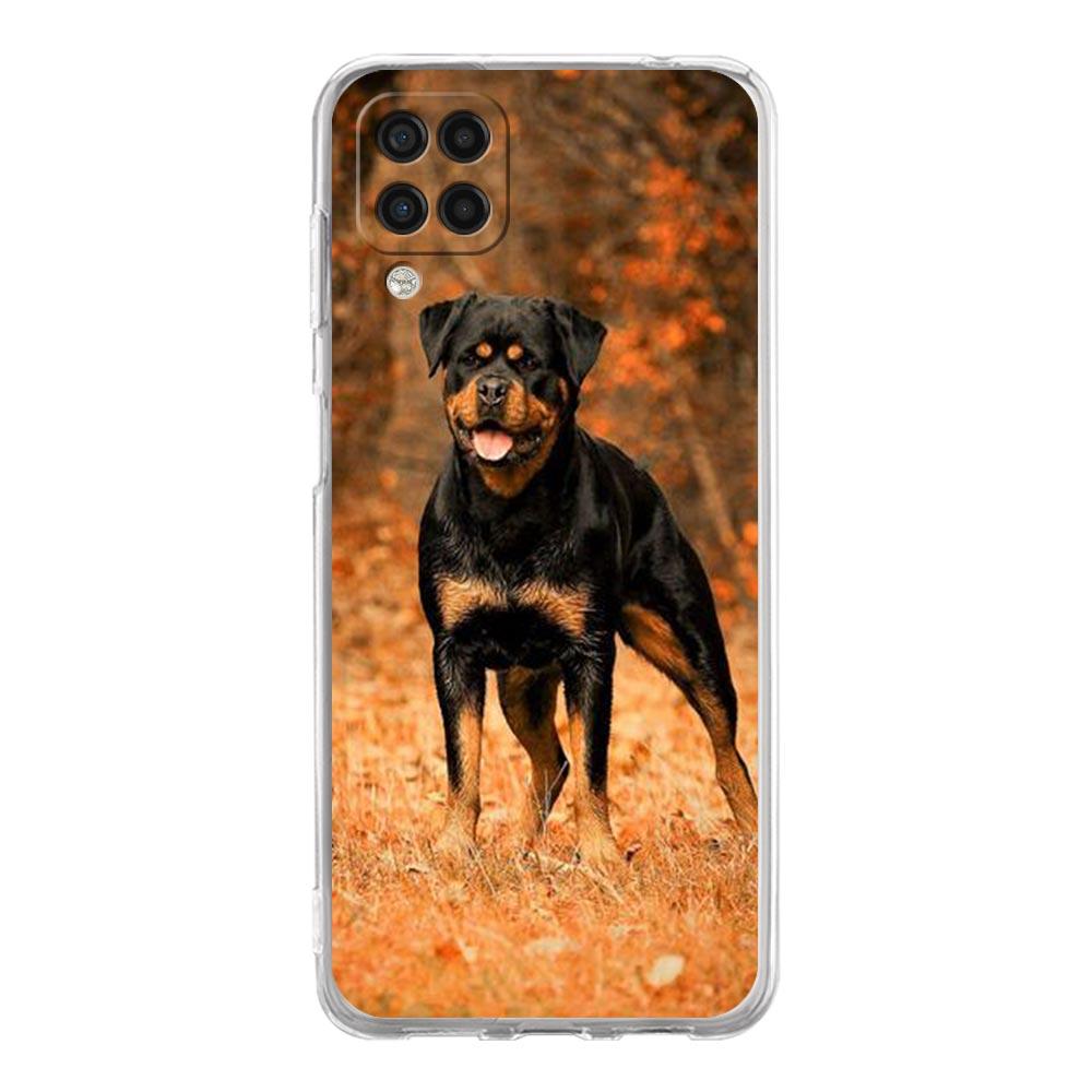 Rottweiler Dog Phone Case For Samsung Galaxy A51 A71 A21S A12 A11 A31 A41 A01 A03S A22 A13 A33 A73 A53 A52 A32 5G A23 Soft Cover
