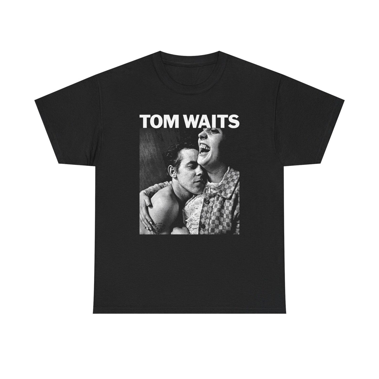 Tom Waits Rain Dogs Shirt, Vintage 1985 Album Tee, Blues Jazz Rock Graphic T Shirt, Classic Alternative Music Fan Gift 150