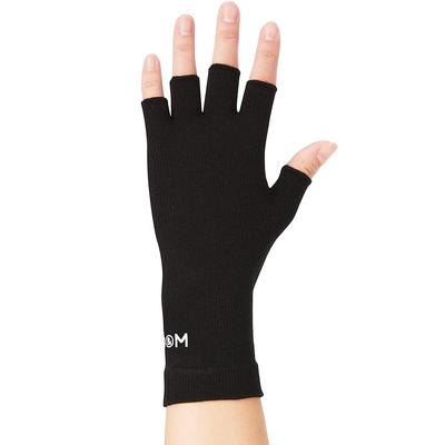 D&M Palm Support for Volleyball, Black, Ambidextrous, One Size Fits All, Made In Japan, 325mm, Wrist Support, Impact and Abrasion Resistant, Graduated