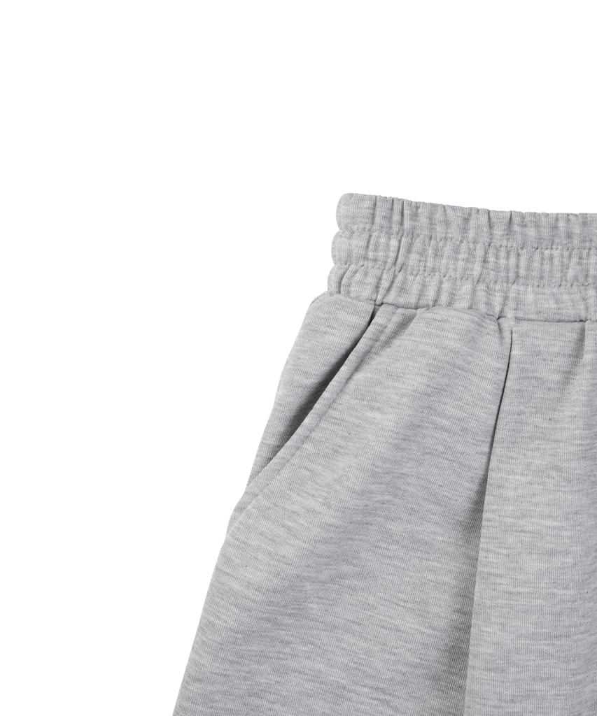 Descheuis Lightweight One-Pleat Bermuda Sweatpants Grey