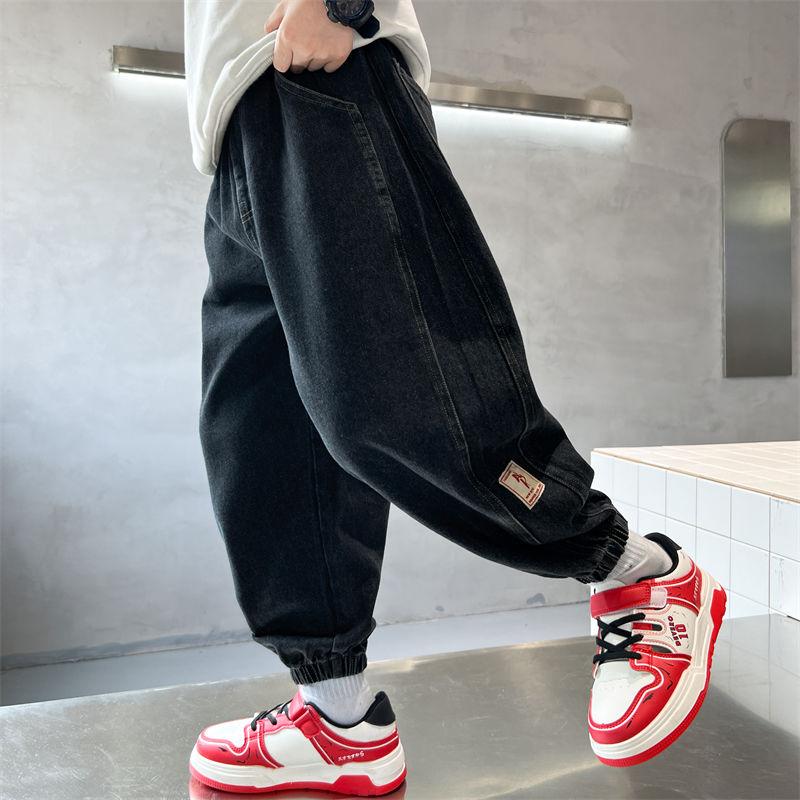 Children's Clothing Boys' Jeans Autumn and Winter Pants Children's Jeans and Pants Trend