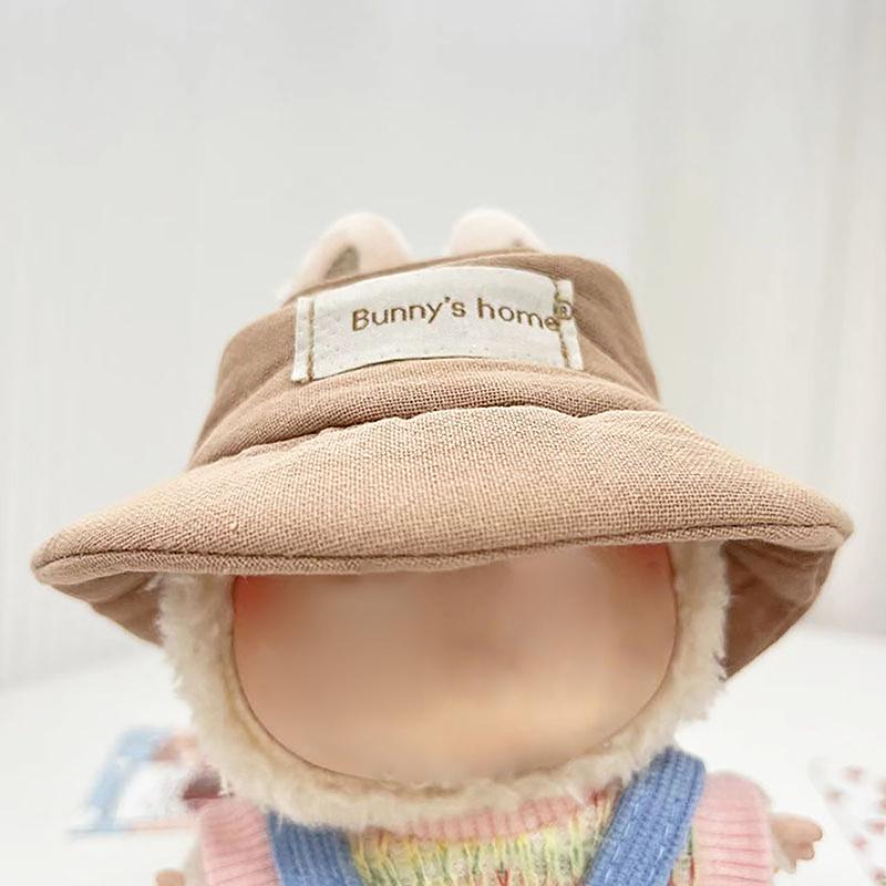 Cute Mini Plush Doll'S Clothes Outfit Only Clothing Accessories For 17cm Labubu Dolls Sweater Hoodie Clothing DIY Kids Gifts