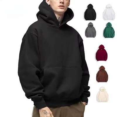 Sweat à capuche tendance pour homme, nouveauté automne-hiver, décontracté, en coton épais, couleur unie