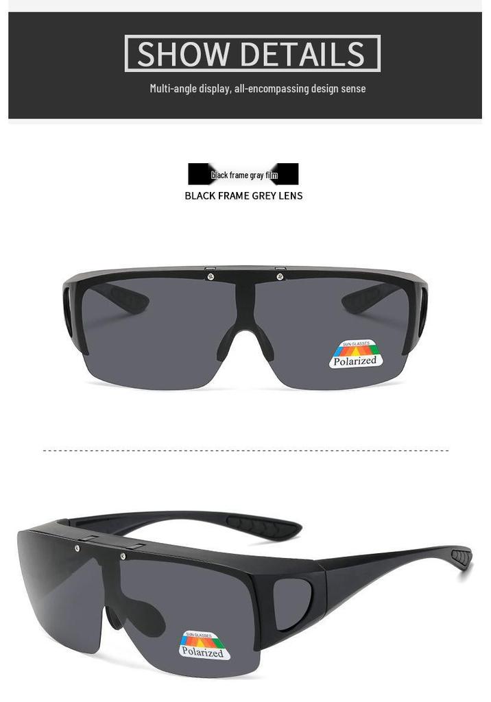Gafas Fotocromáticas Polarizadas con Clip para Visión Nocturna para Hombres y Mujeres Conductores