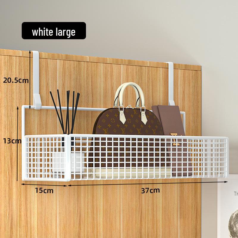 Wall-Mounted Entryway Storage Rack for Bedroom Doors
