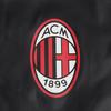 Adidas X Acm 1899 Ac Milan Kolaboracja Ss Wiatrówka Casual Moda Prosta Pasiasta Kurtka z Kapturem Męskie kurtki Czarna BP8211