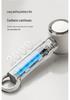 Portable USB Rechargeable Folding Fan with Carabiner and Ice Pack for Strong Outdoor Cooling