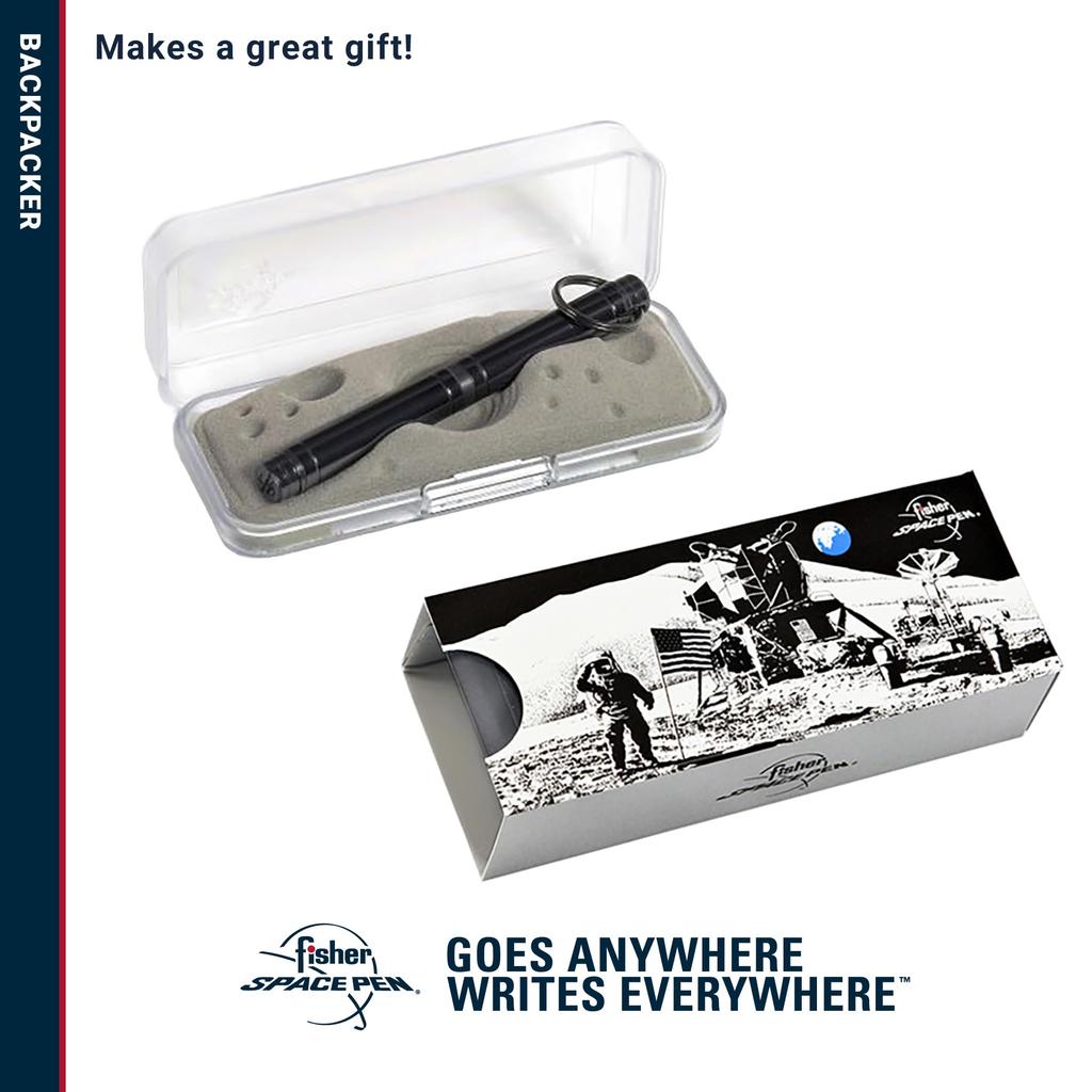 Fisher BACKPACKER Backpacker Ballpoint Black Pen,