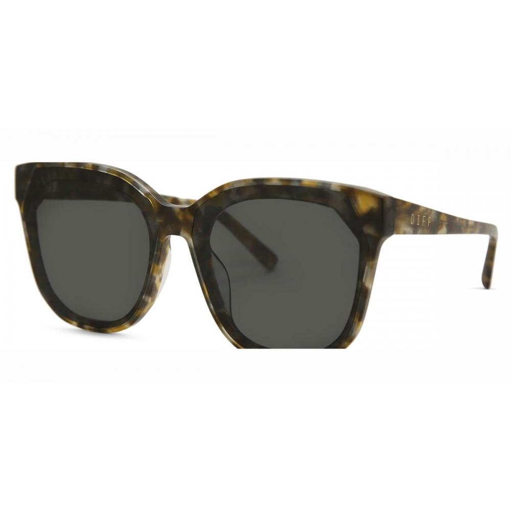 Diff Gia Sea Turtle Turtoise+grey Lens Unisex Sunglasses
