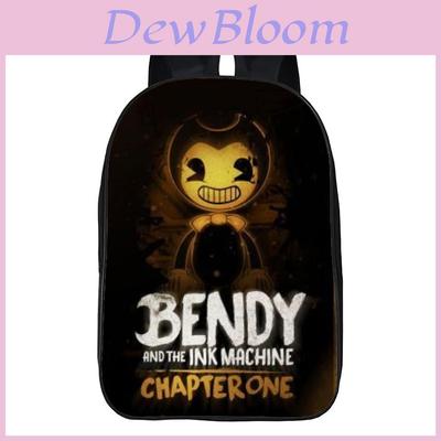 Plecak dla dzieci Bendy And The Ink Machine z oddychającą tkaniną Oxford do szkoły
