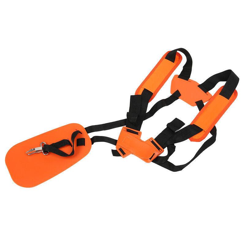 Adjust Strimmer Double Shoulder Harness Strap Belt Brush Cutter Grass Trimmer