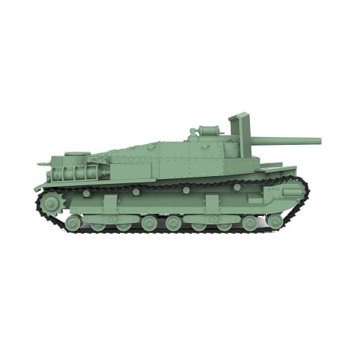 MRY-SFW SS35626 1/35 3D Printed Resin Military Model Japan Sri Lanka 12cm Self-Propelled Assault Gun V1.9