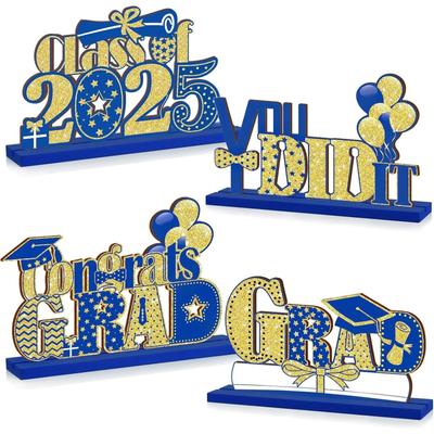 4 Pieces Graduation Party Decorations For High School College Graduation Party Favors