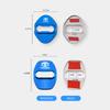CKMY4 4pcs Car Door Lock Cover Stainless Steel Auto Door Latch Protective Stickers For Toyota Rav4 Yaris Camry Land Corolla CHR Hilux