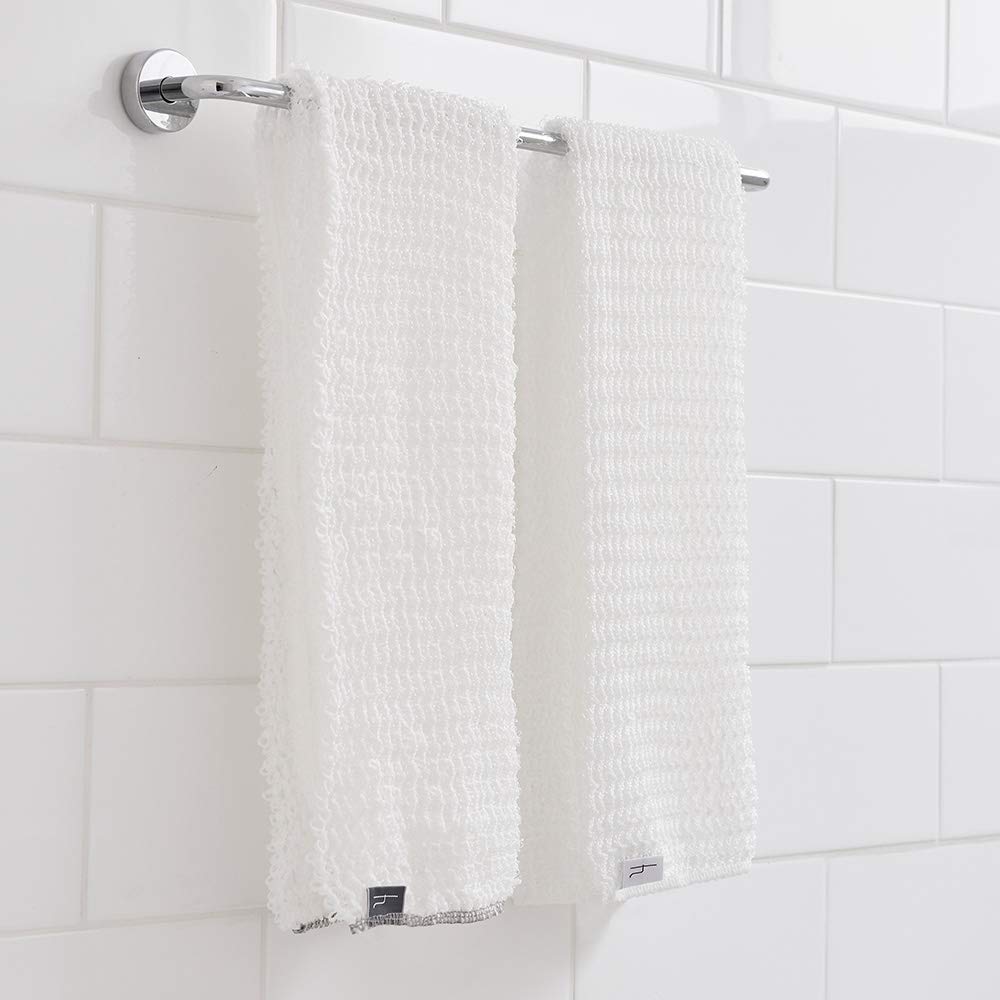 H Concept H Tag Body Wash Towel White 70 X 22 Cm DH-020-WH