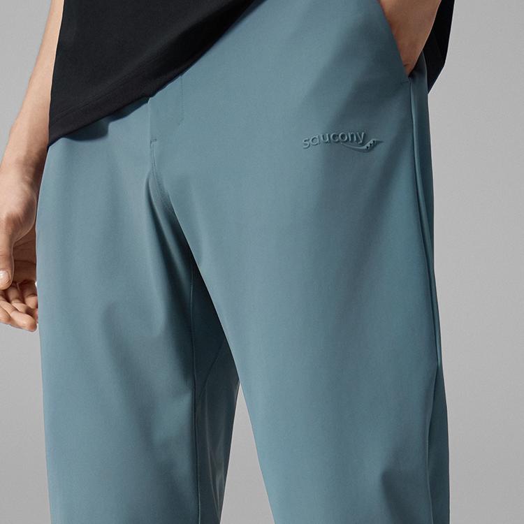 SAUCONY SS25 Comfortable Breathable Casual Loose Knit Sports Pants Men Bottoms Stone-Gray SA2250KP62C-GR131