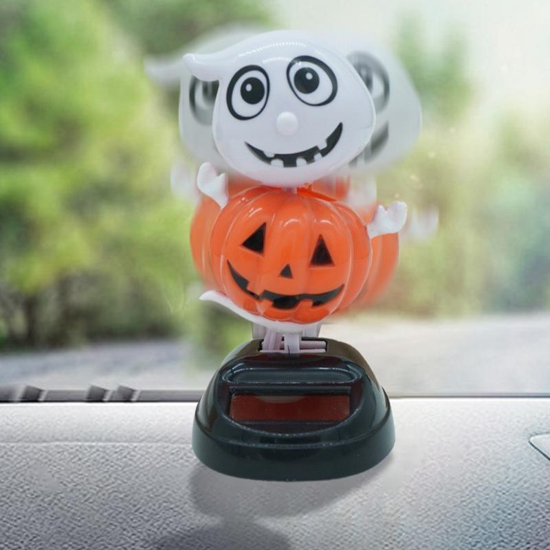 Dashboard Ornament Solar Car Ornament Cute Home Decoration Automotive Interior Accessories For Travel Desktop Rv Daily Use Men