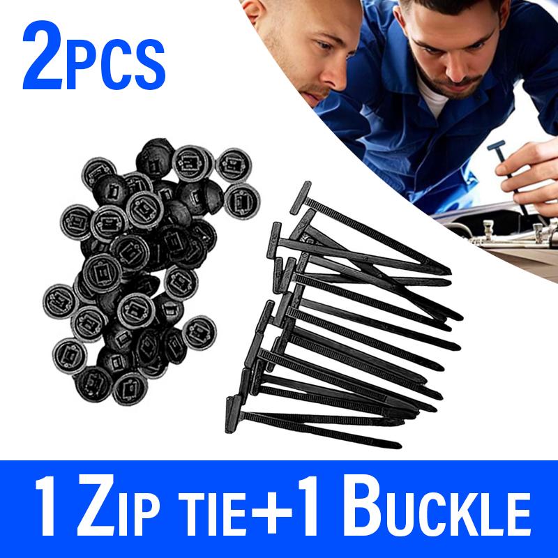 

Nylon Cable Tie Buckle Universal Auto Fastener Screw Replacement Clip Car Fender Trunk Engine Guard Panel Wire Management Secure