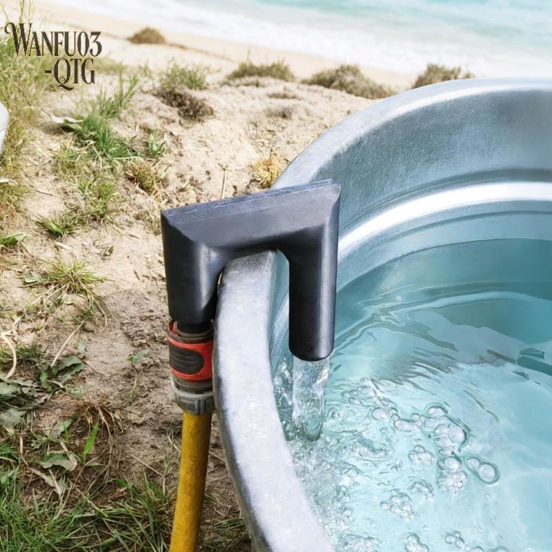 No Handheld Anti Slip Garden Hose Hook Convenient Water Tank Filling Tool Outdoor Patio Yard Garden Watering Irrigation Accessor